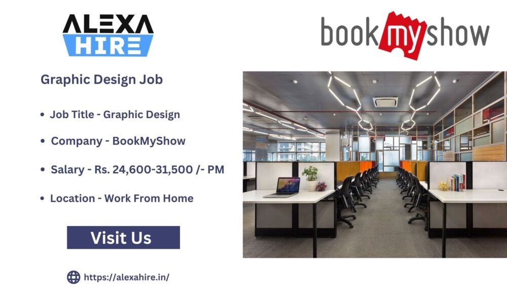 BookMyShow Is Hiring Work From Home Graphic Design Jobs