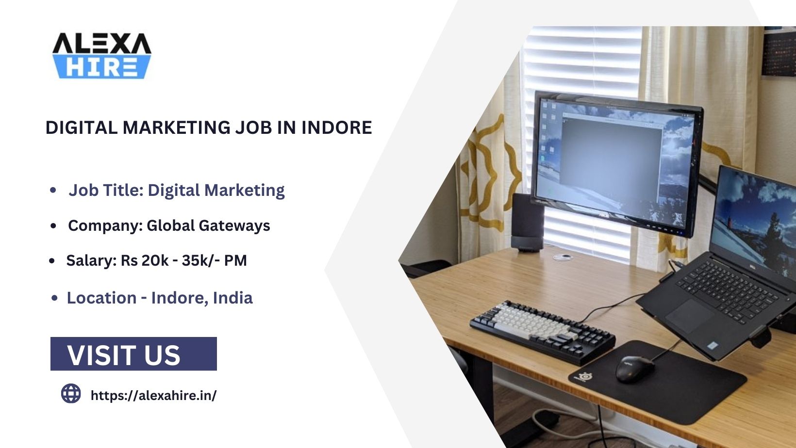 Part-Time Digital Marketing jobs in Indore| Apply Right Now