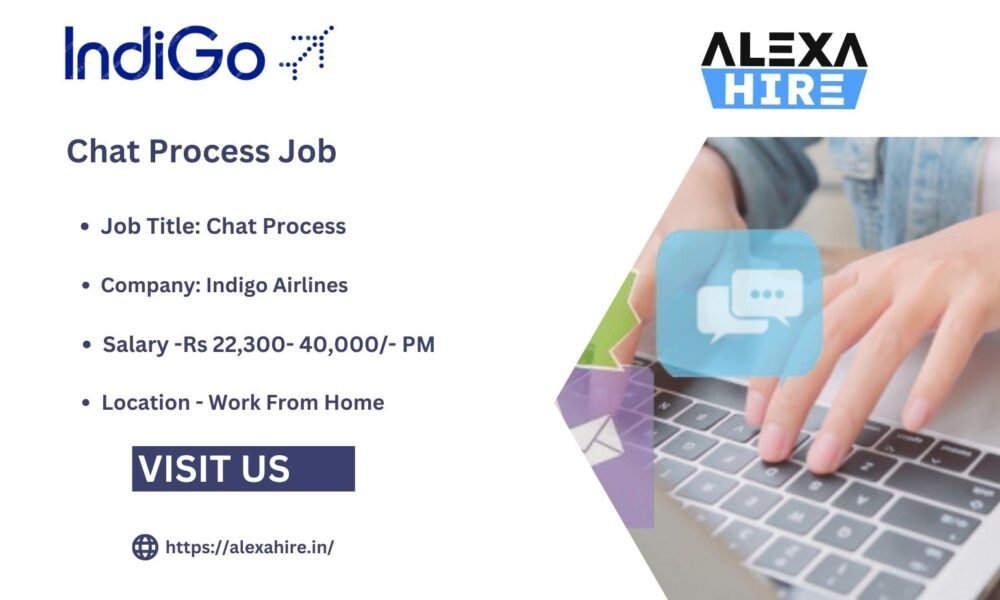 Indigo Airlines Hiring Chat Process Job Work From Home