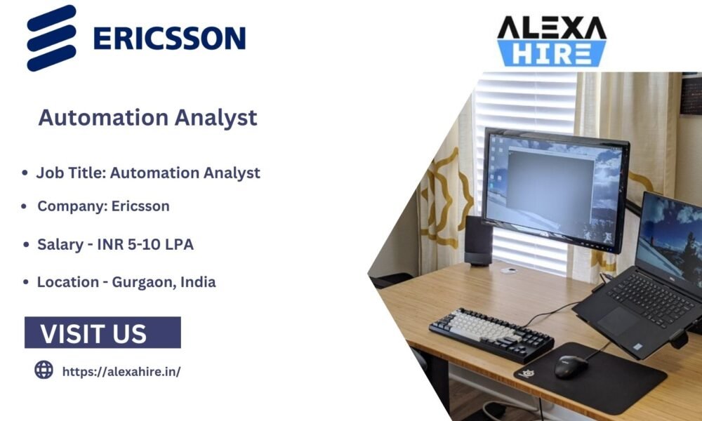 Join as a Automation Analyst Job in Gurgaon| Apply Right Now