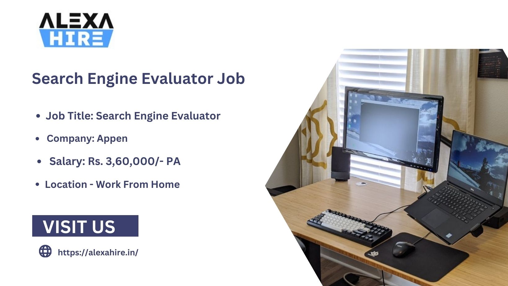 Search Engine Evaluator Job Description For Freshers