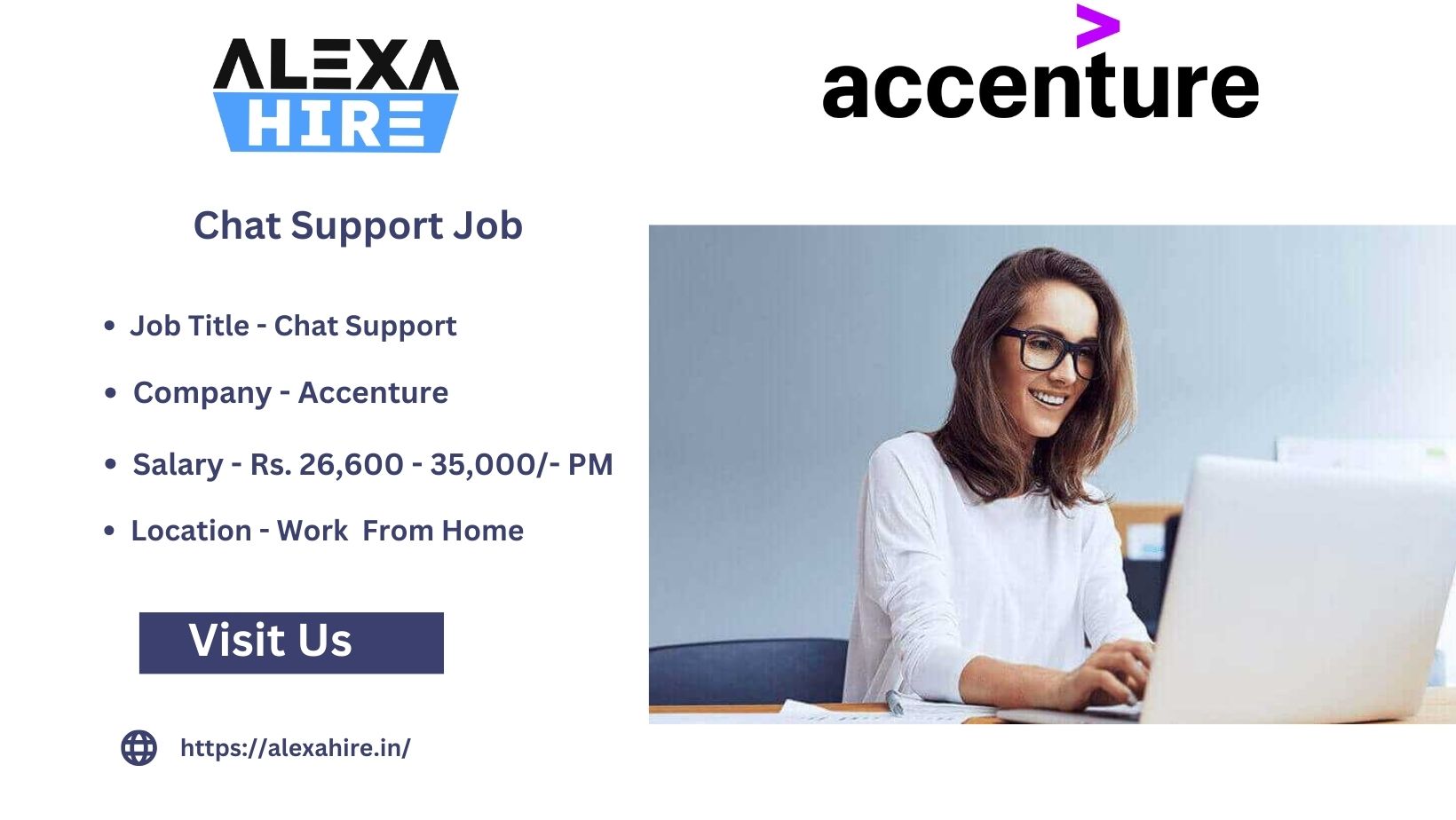 Accenture Hiring Chat Support Jobs| Apply Right Now