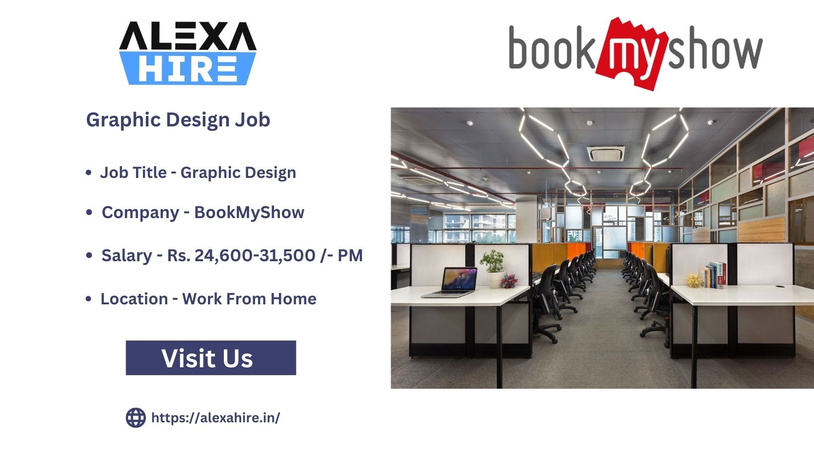 BookMyShow is Hiring Work From Home Graphic Design Jobs