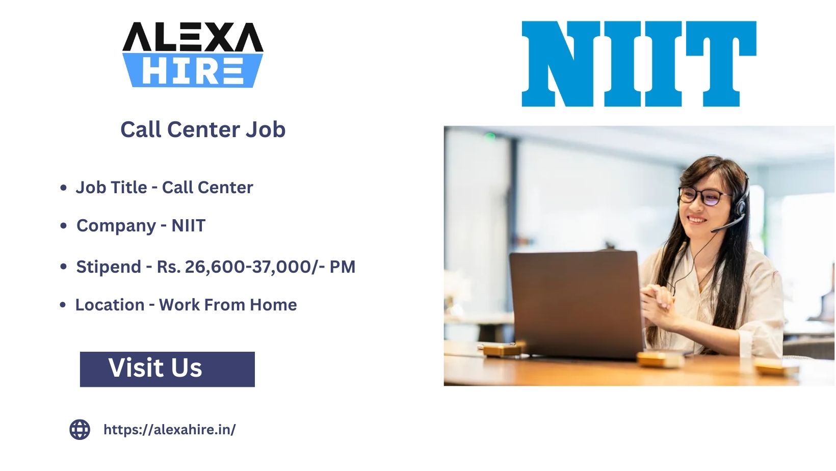 NIIT Hiring Call Center Job Work From Home| Apply Now