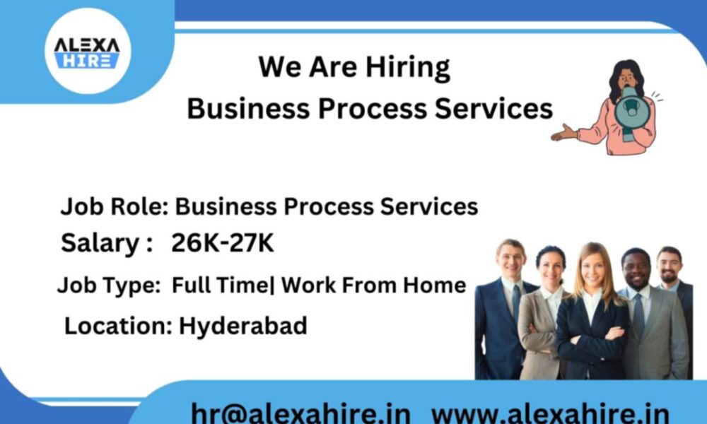 Business Process Services job in Bangalore