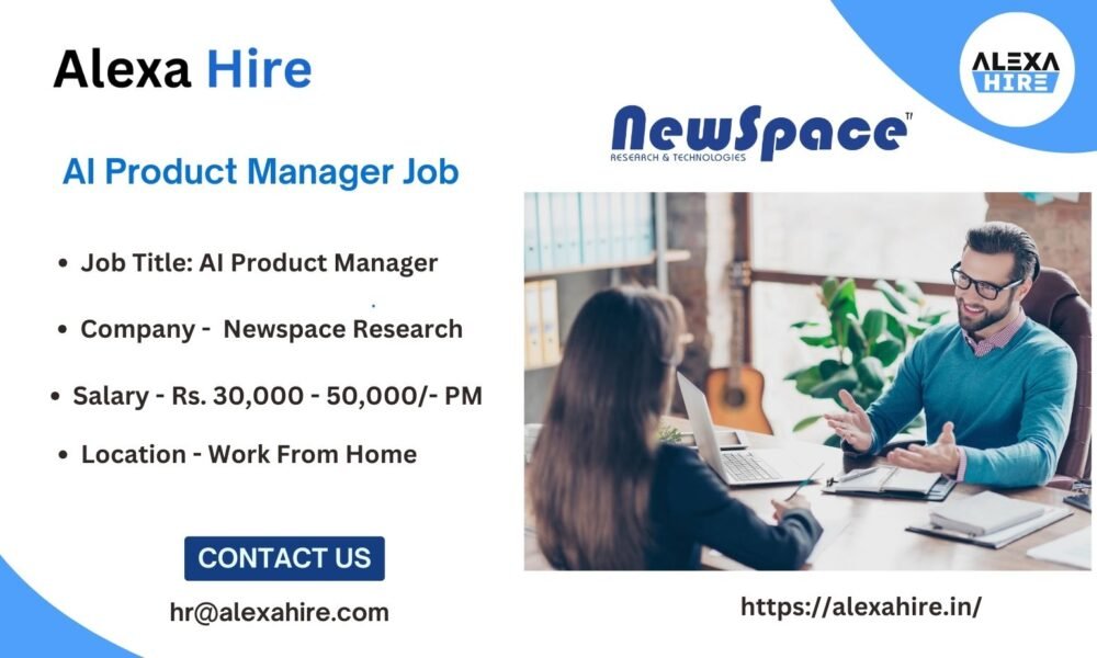 AI Product Manager Jobs For Freshers| Best Opportunity