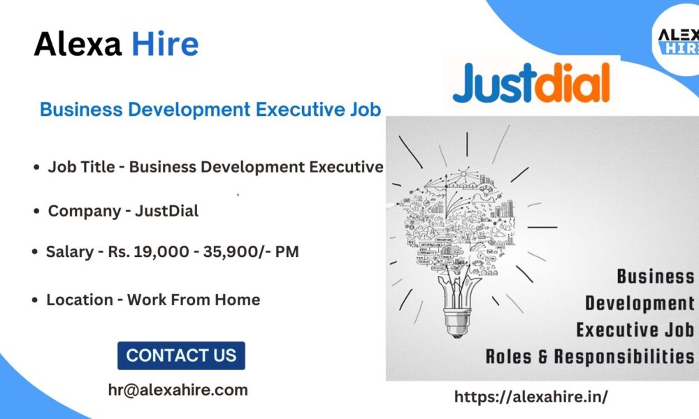 Business Development Executive Job Description| Apply Now