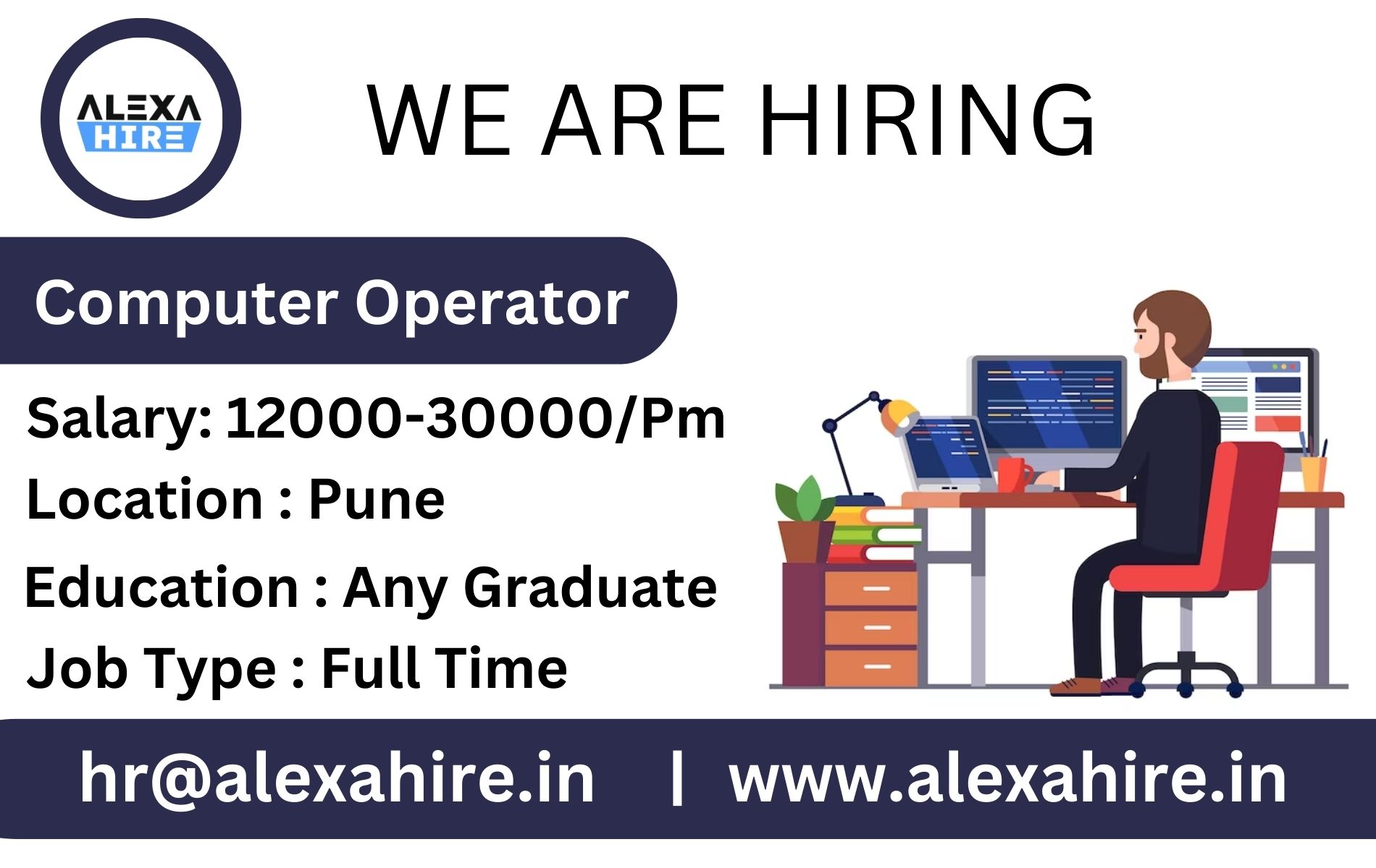 Computer Operator Job In Pune