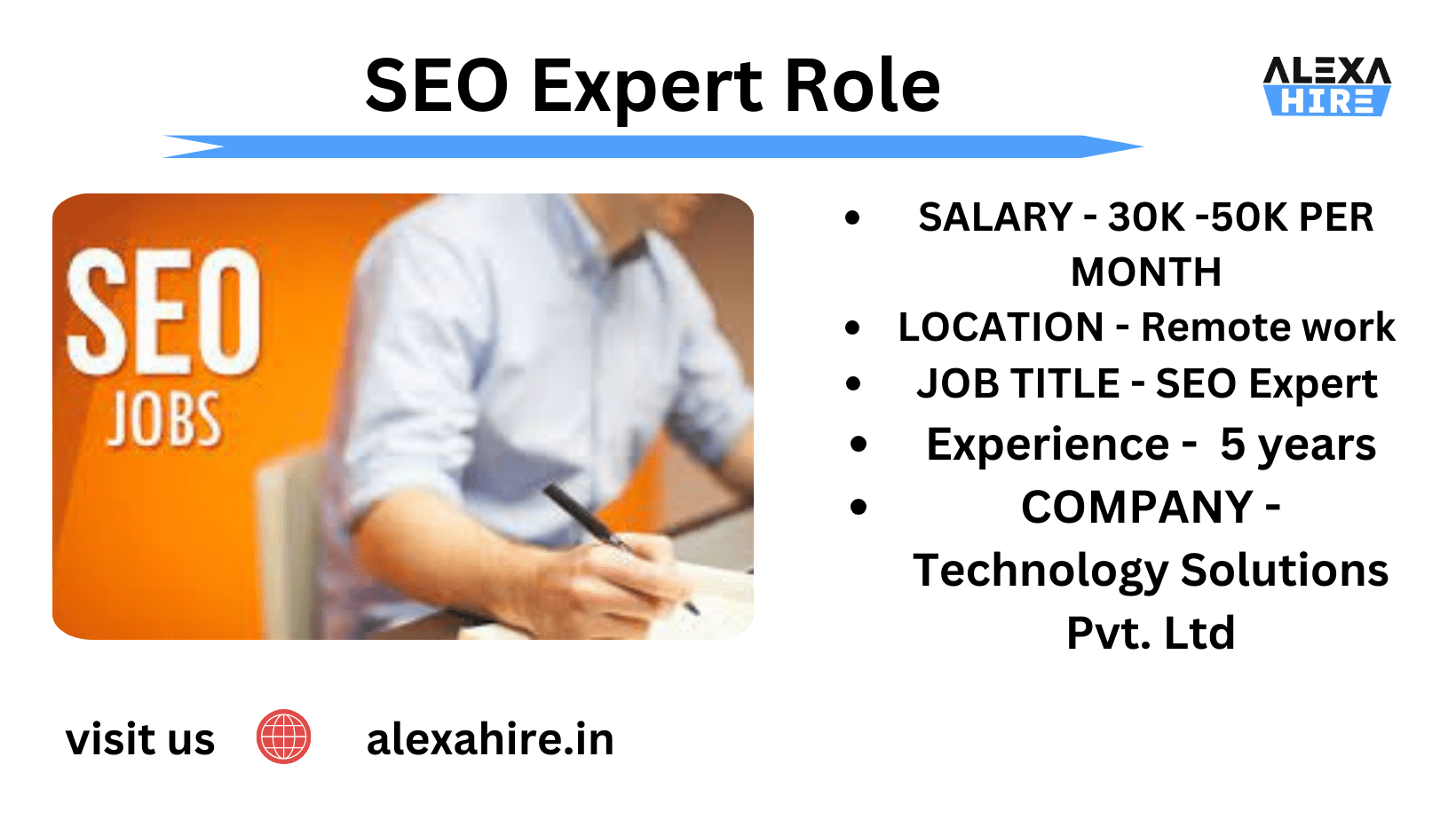 SEO Specialist Job , Work from home job