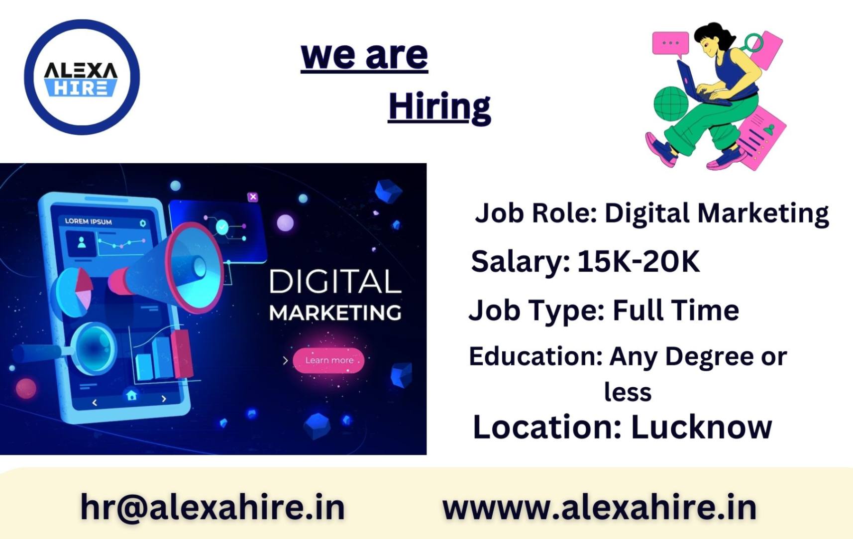 Digital Marketing job in Lucknow