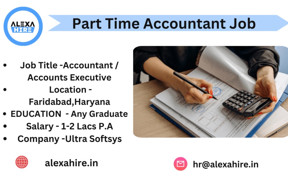 Accountant Part Time Jobs Great Opportunity in 2024 Apply now Chartered Accountant Part Time Jobs