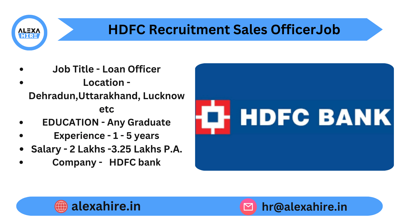 HDFC Recruitment