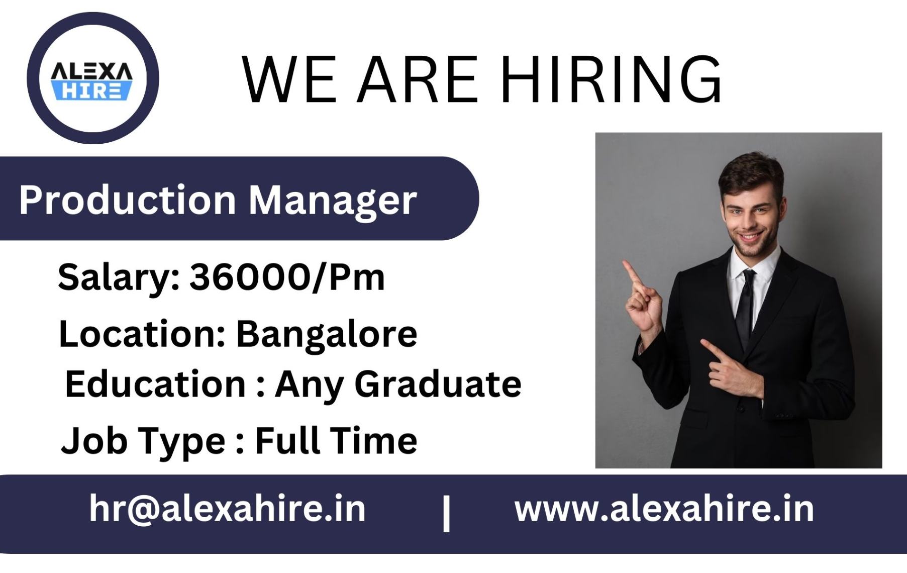 Production Manager Jobs in Bangalore