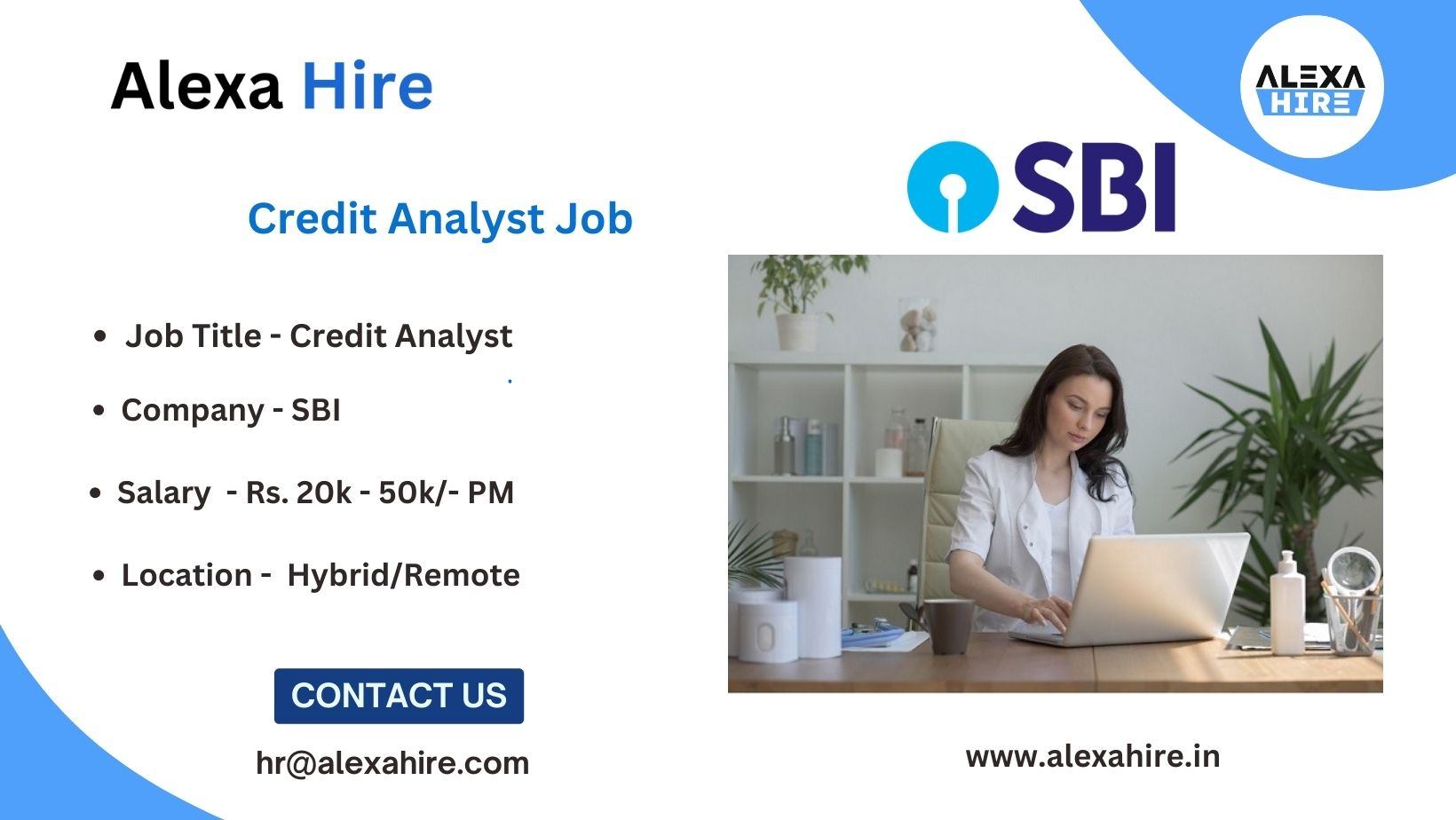 SBI is Hiring Job of Credit Analyst Best Opportunity