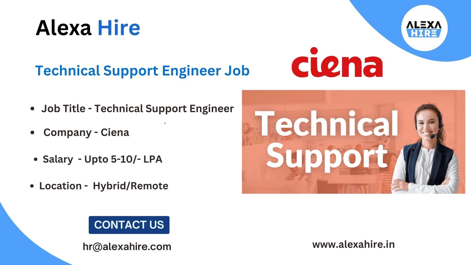 Technical Support Engineer Job Role at Ciena Apply Now