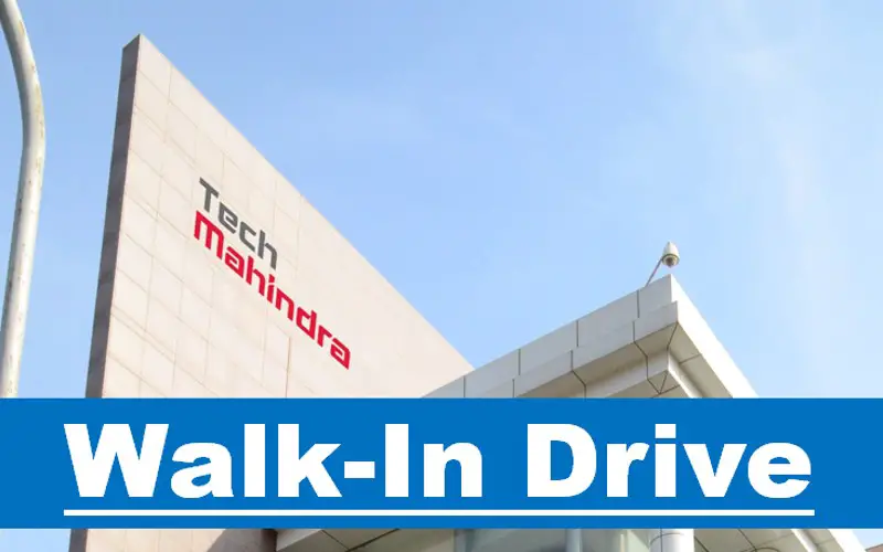 Tech Mahindra Walkin Drive