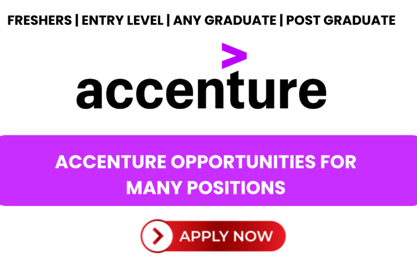 Accenture Hiring Freshers