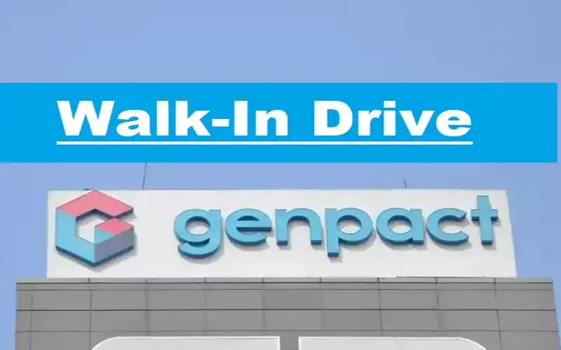 Genpact Walk-in Drive in Jaipur 2024 | 03 – 04 July 2024