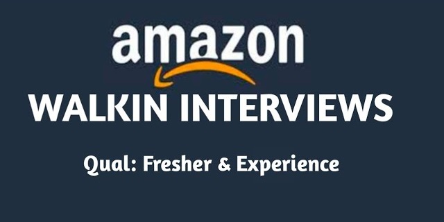 Amazon Walk In Interview Pune| 0-6 years| Apply Now