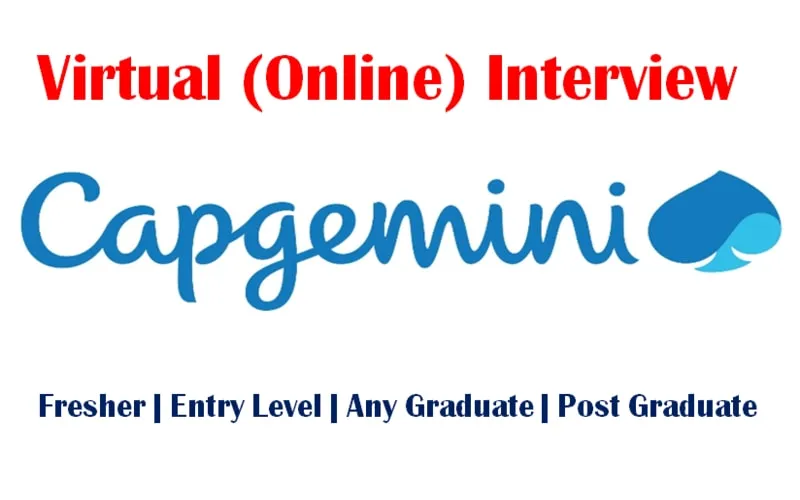 Capgemini Virtual Interview