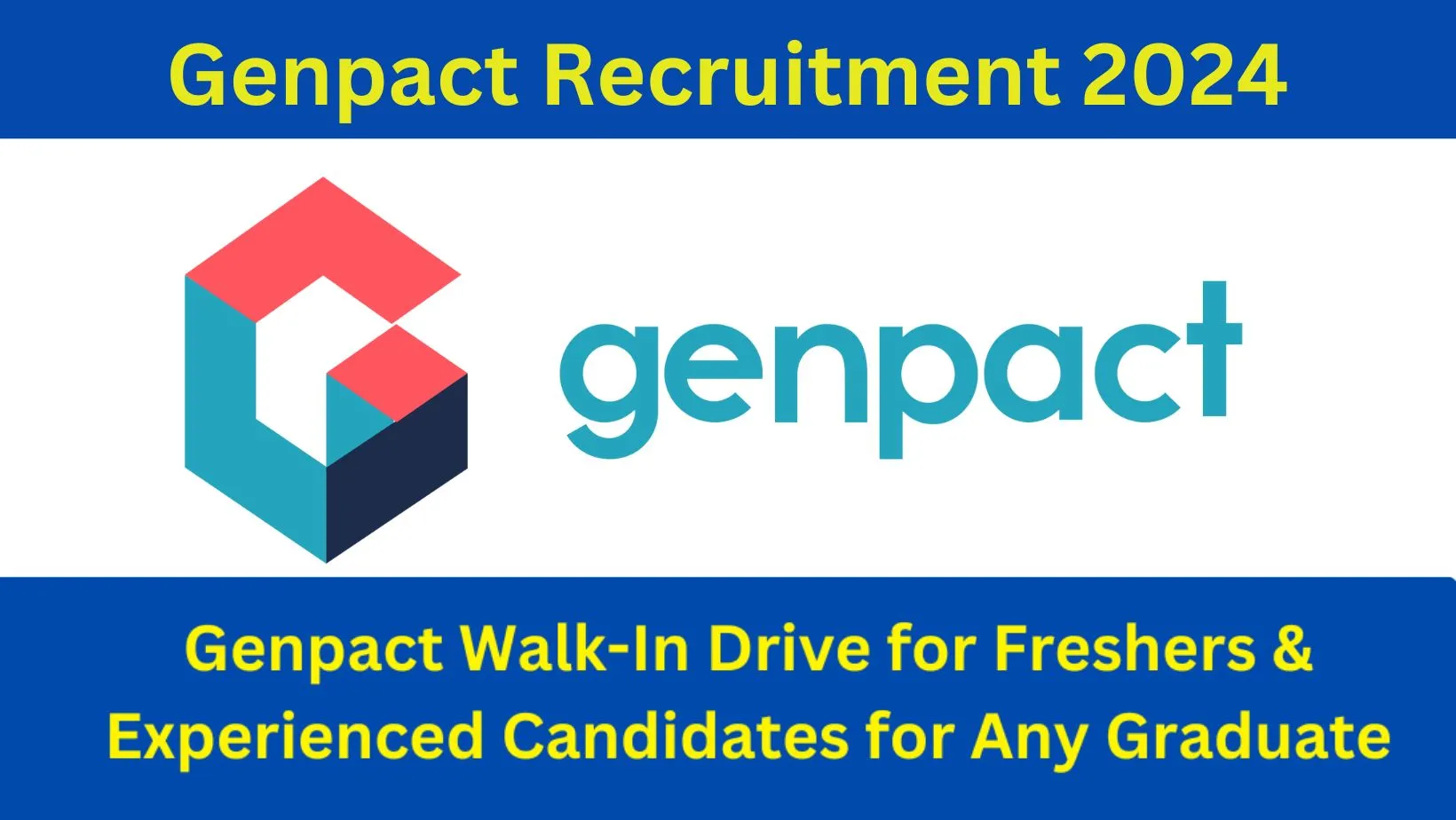 Genpact Walk-in-Interview