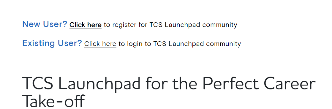 TCS Entry Level Job