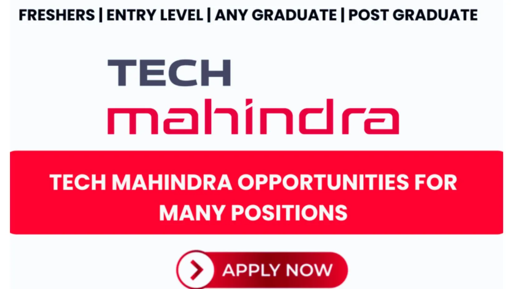 Tech Mahindra Freshers Walk-in-Interview