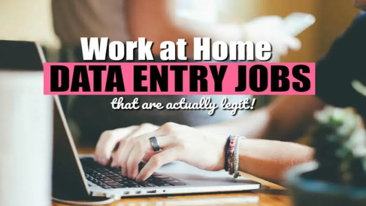 Data Entry Work from Home Job| Apply Right Now