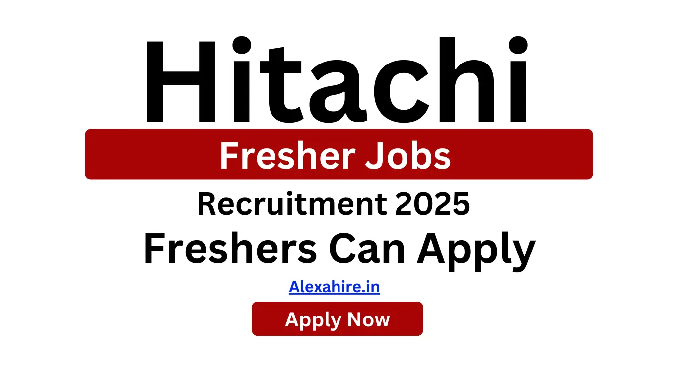 Hitachi Hiring Freshers