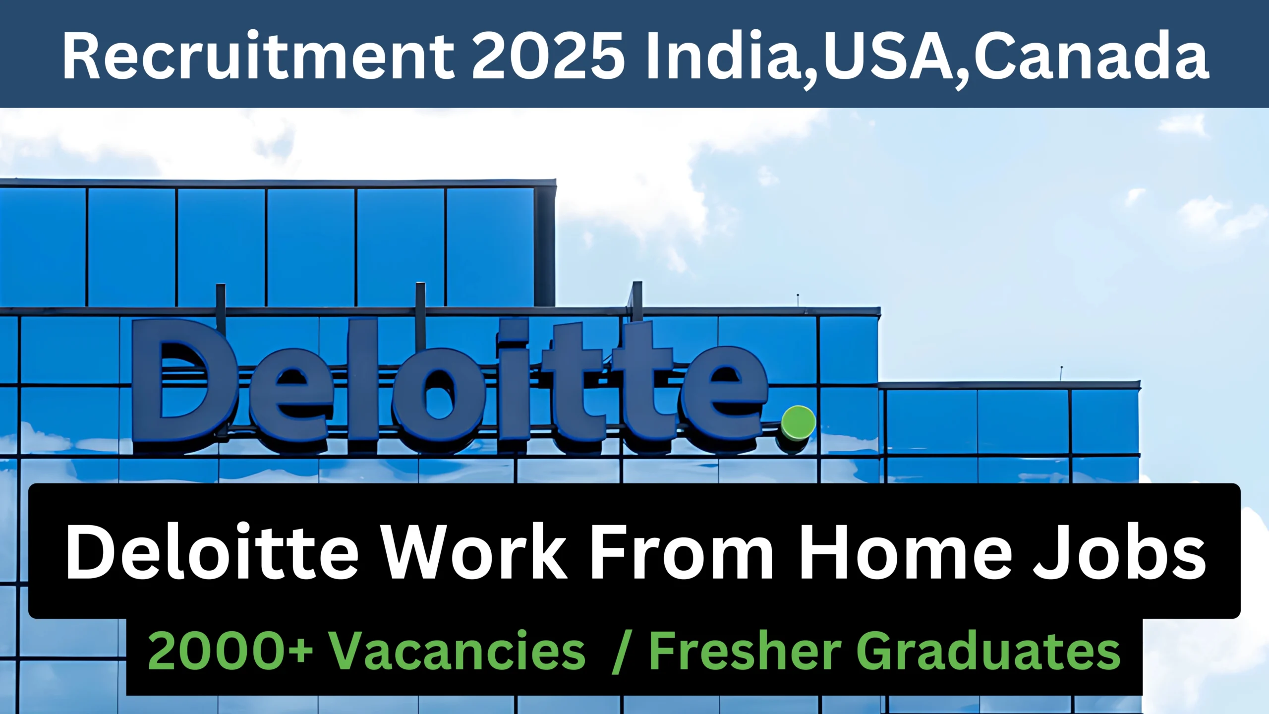 Deloitte Career Opportunities