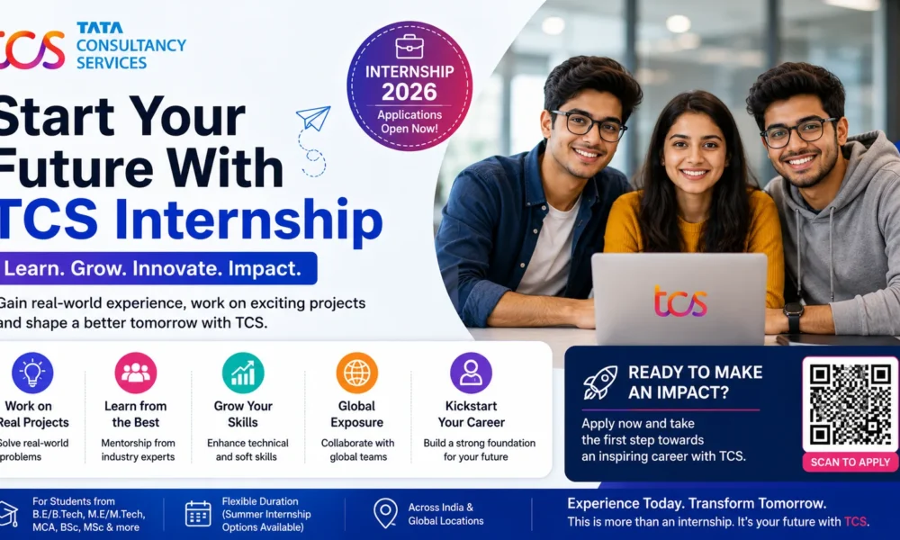 Start Your Future With TCS Internship