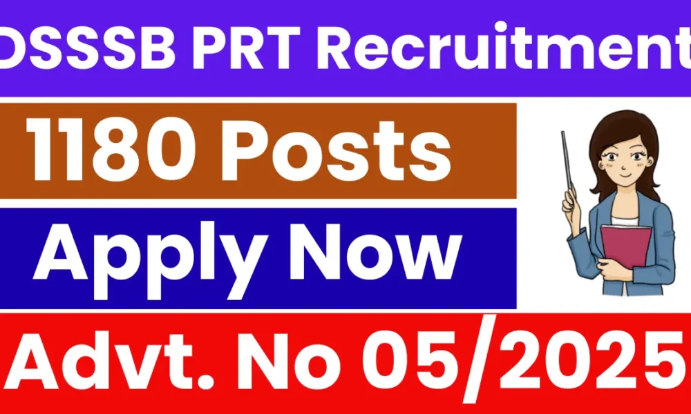 DSSSB Assistant Teacher Primary Recruitment
