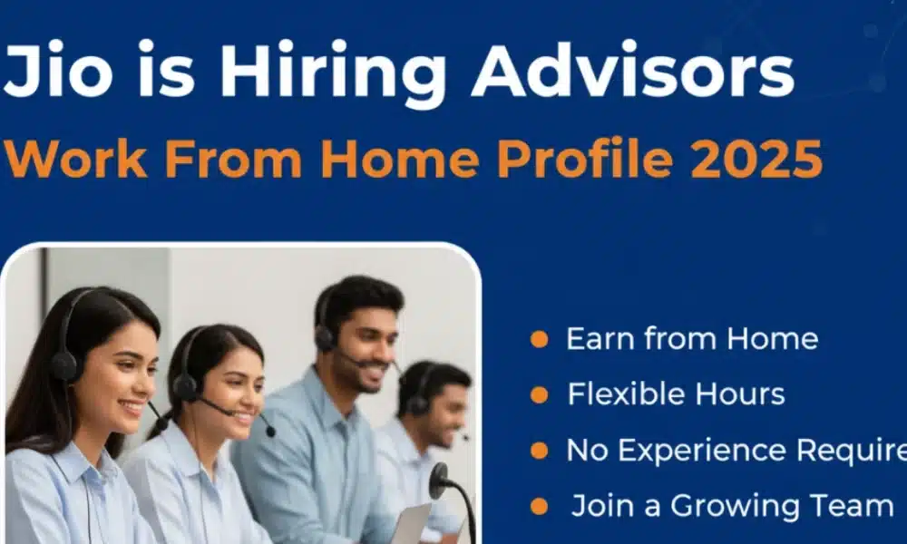 Jio Work From Home Advisors Profile