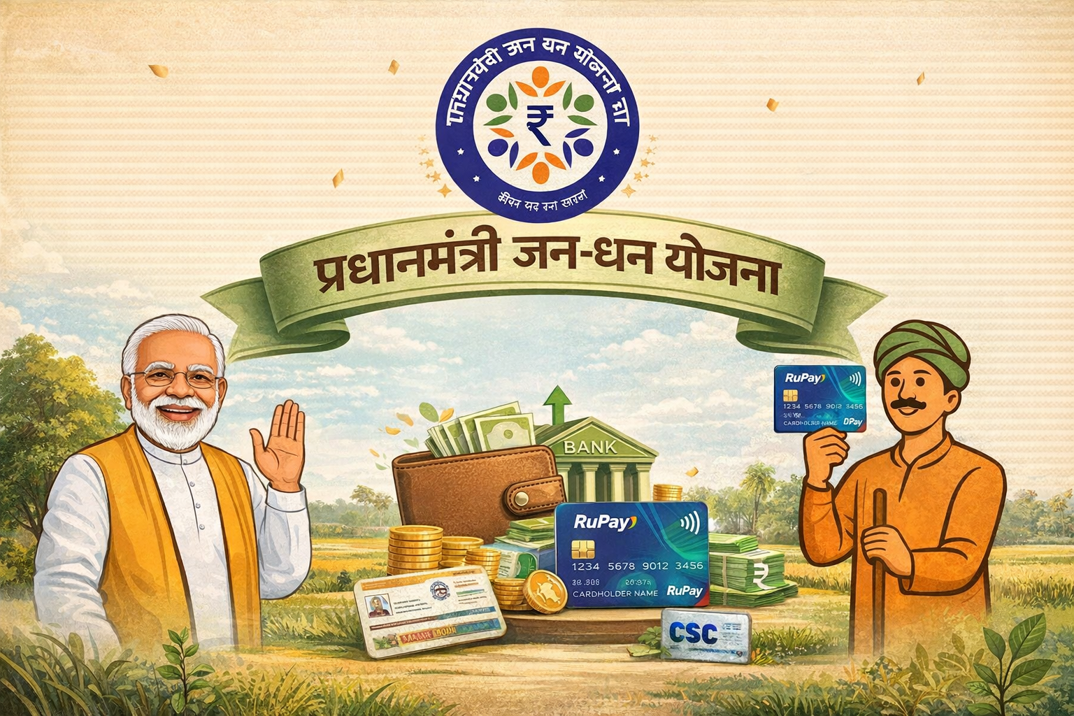 प्रधानमंत्री जन-धन योजना (PMJDY) 2025