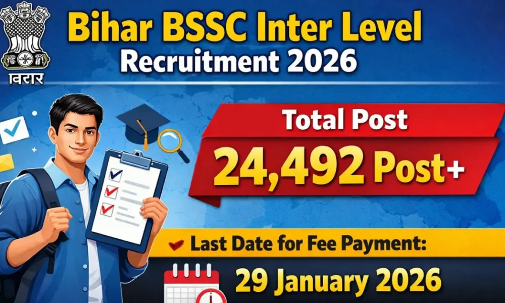 Bihar BSSC Inter Level Recruitment 2026