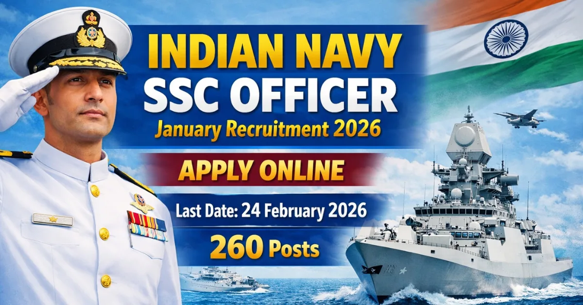 Indian Navy SSC Officer Recruitment 2026