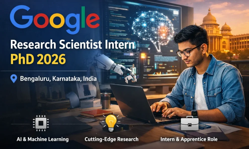 Google Research Scientist Intern PhD 2026