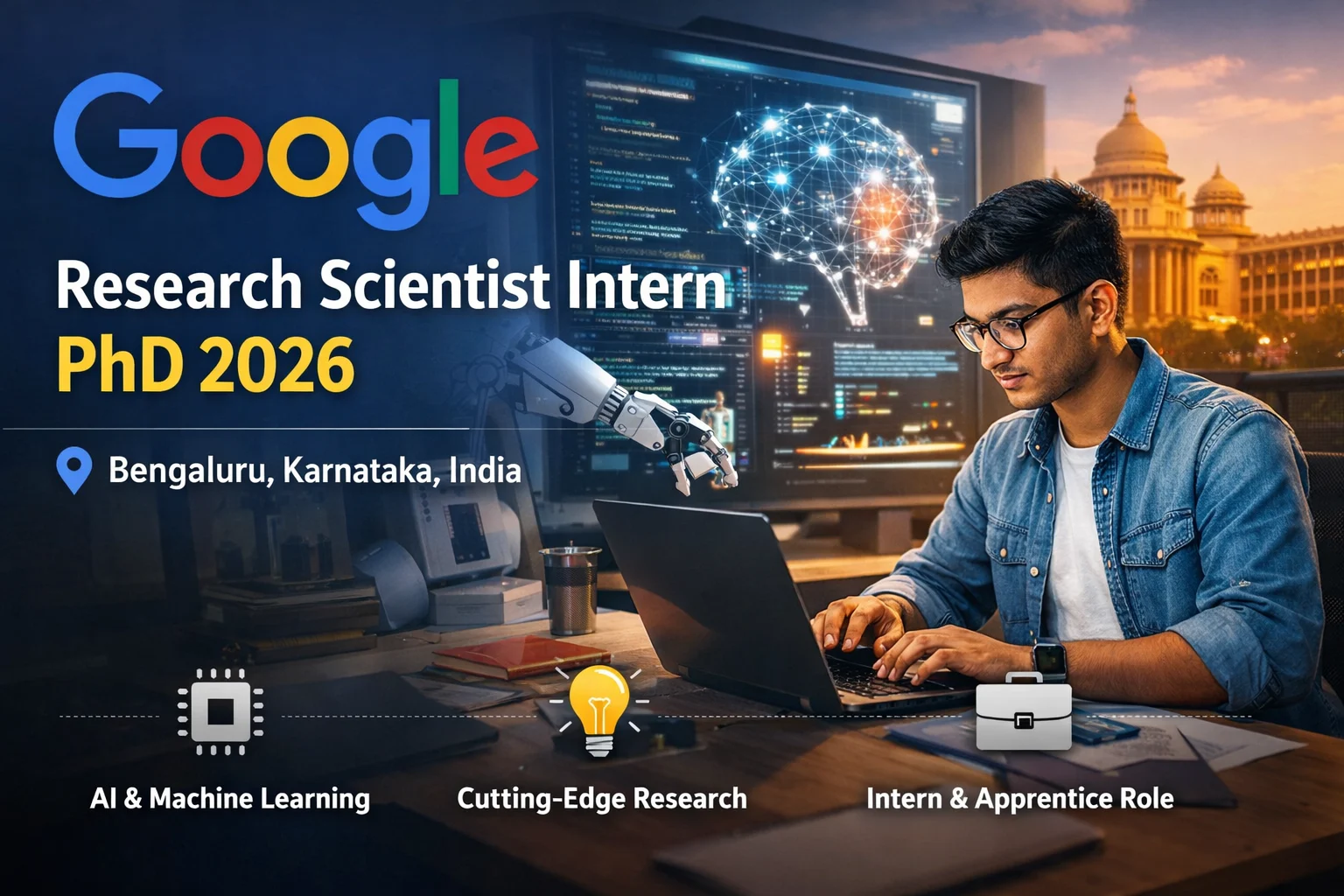 Google Research Scientist Intern PhD 2026 | Apply Online