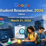 Google Student Researcher Internship 2026