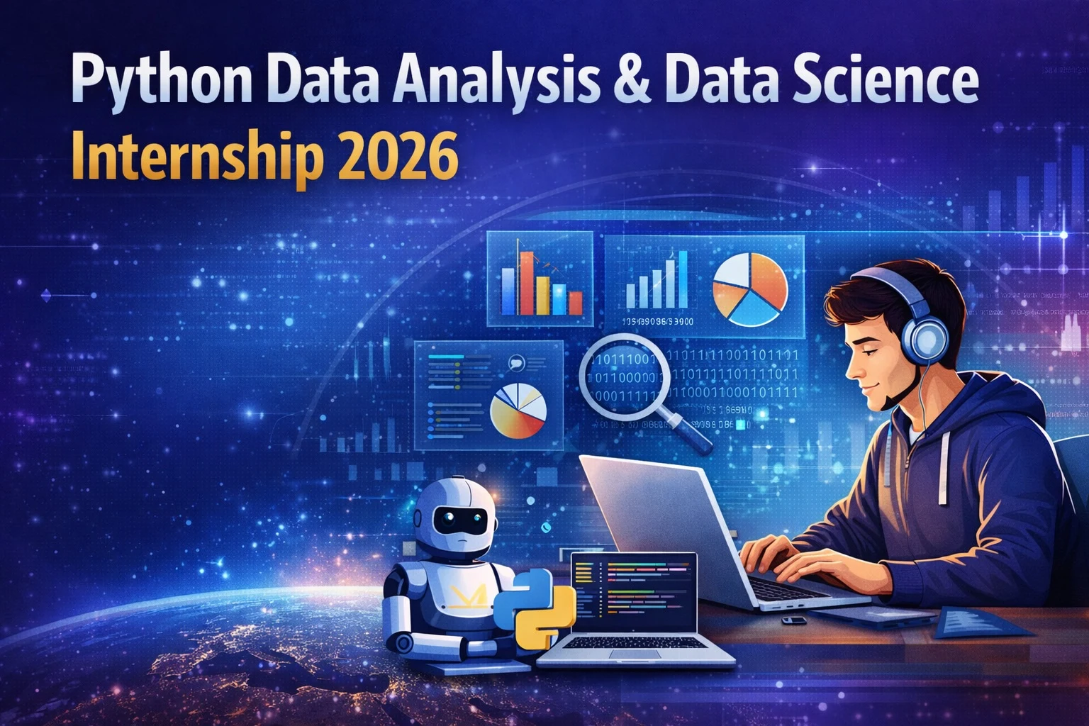 Python Data Analysis & Data Science Internship 2026 | Remote Opportunity for Students