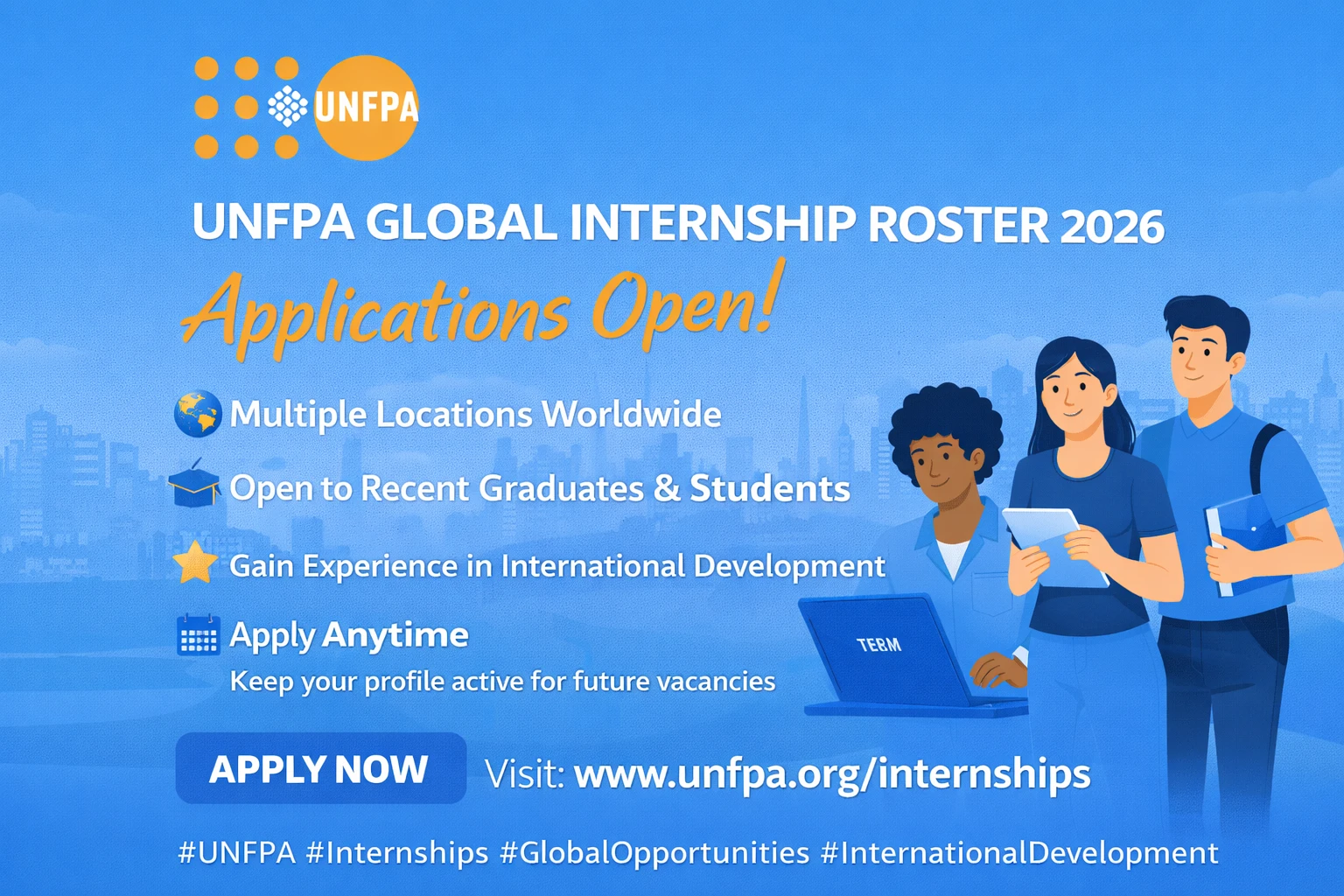 UNPF Global Internship Roster 2026 | Fellowship and Internship