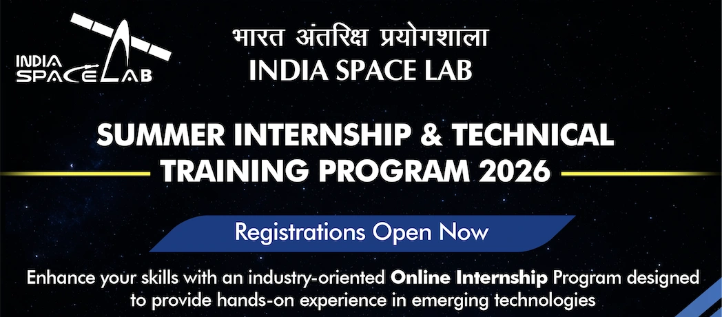 Indian Space Lab Summer Internship 2026 | Apply here
