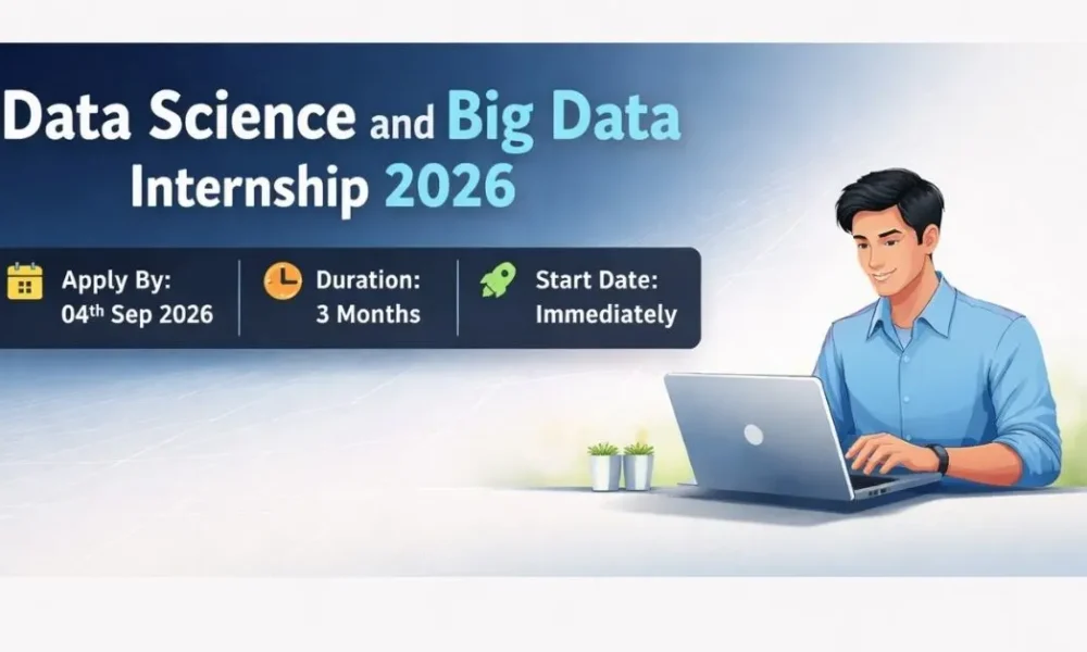 Data Science and Big Data Internship 2026
