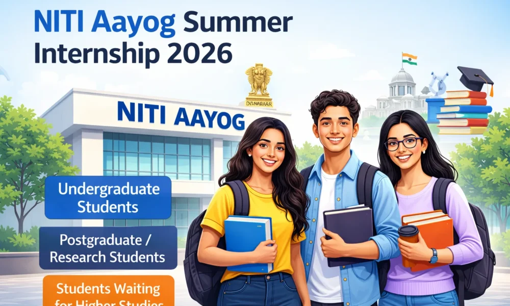 NITI Aayog Summer Internship 2026