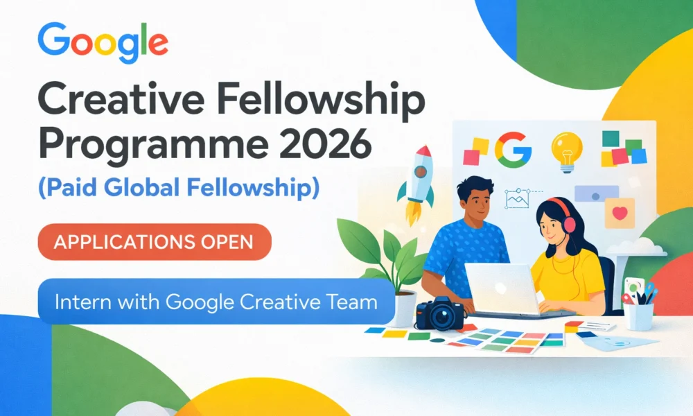 Google Creative Fellowship Programme 2026