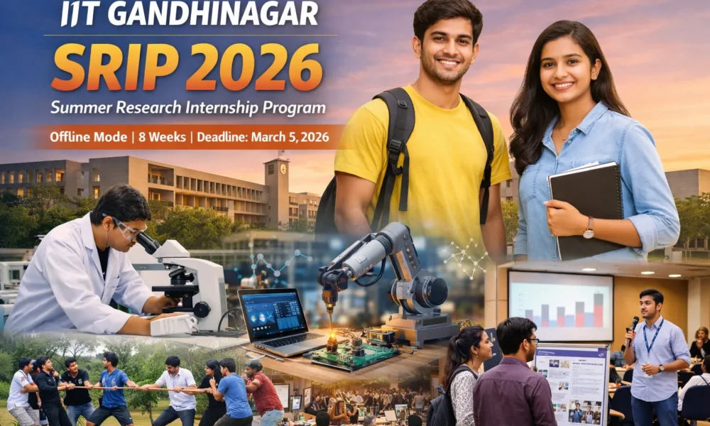 IIT Gandhinagar Summer Research Internship 2026