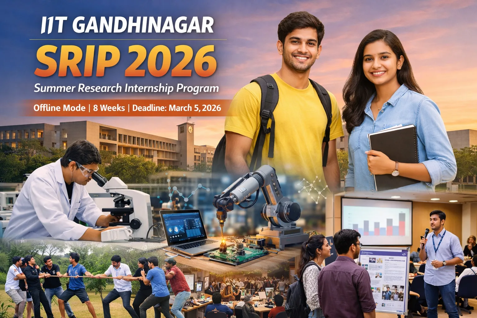 IIT Gandhinagar Summer Research Internship 2026