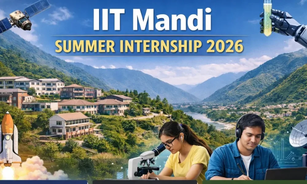 IIT Mandi Summer Internship 2026