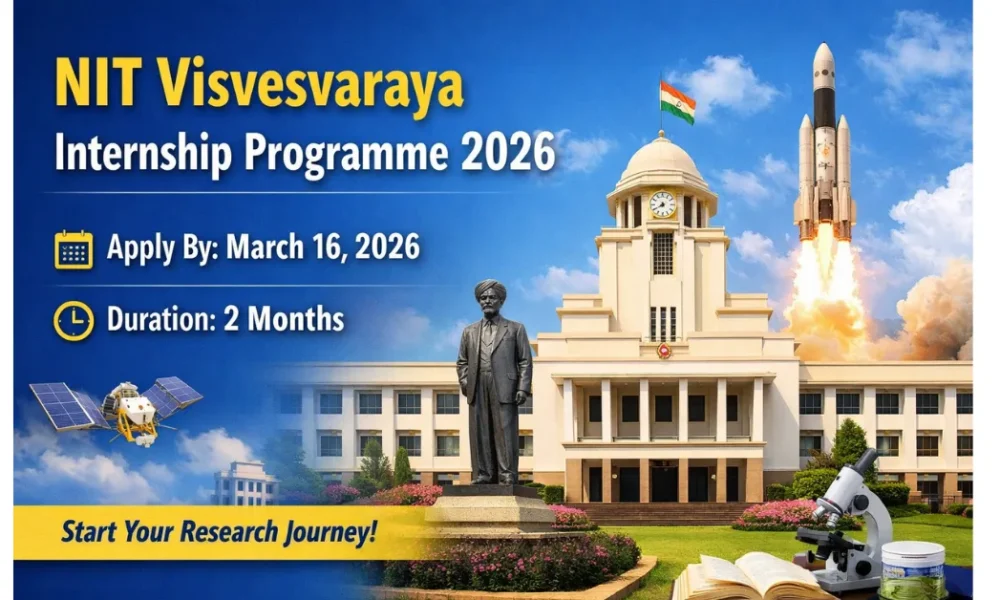 NIT Visvesvaraya Internship Programme 2026