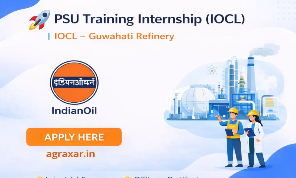 IOCL PSU Training Internship 2026